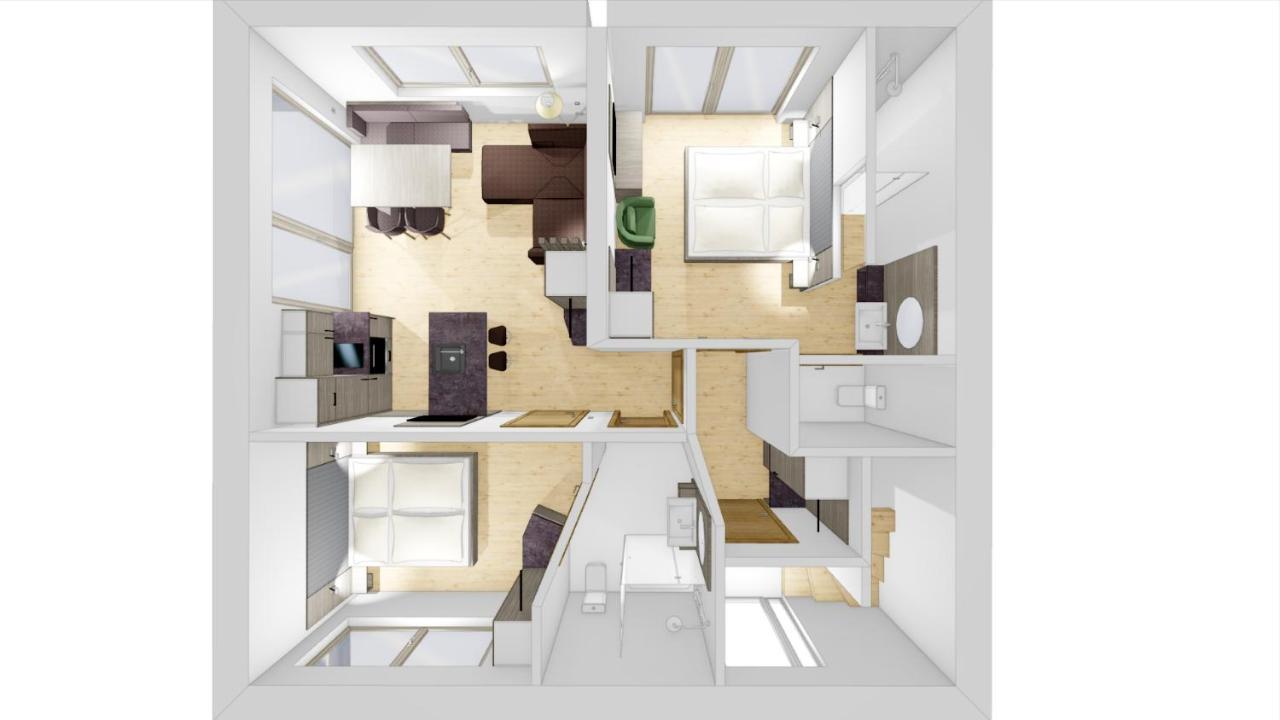 Bergappartements Proell Клайнарл Екстериор снимка